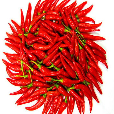 Stem Cut Sun Dried Red Chili Peppers Dengan Kelembaban Dijamin 14%Max