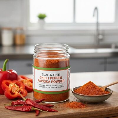 Seluruh Pods Finish Hot Chili Paprika Powder High Impact Spice Ingredient Cocok untuk daging bumbu makanan ringan rasa dan kuliner