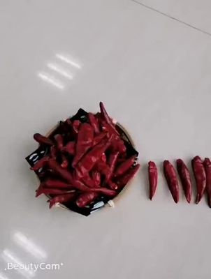Cabai Merah Tianjin yang Lezat Barbekyu Chili De Arbol Peppers Kering