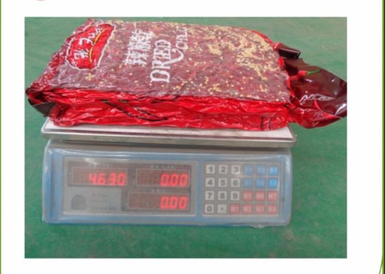 HACCP Tianjin Red Chilies Cayenne Polong Cabai Kering 12% Kelembaban