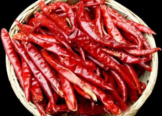Kelembaban Rendah Pepper Cayenne Merah Dingin 12% Max 1% Kemurnian Tinggi