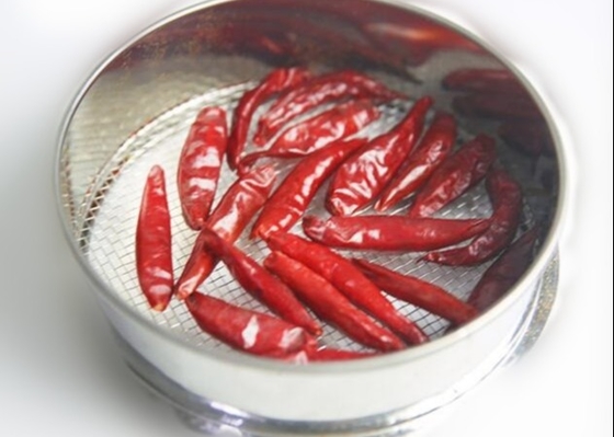 Grade A Asian Spice Small Air Dryed Chili Pods Untuk Bahan