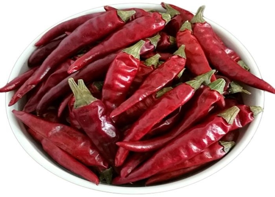 Panas 50 Pedas Dingin Red Chili Peppers 4 - 7cm Sun Dried 25kg/Bag