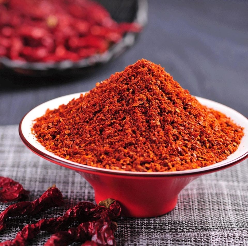 Dingin Merah dihancurkan Chili Flakes Peppers 4-7cm Tanpa Stem Dingin Dan kering Tempat
