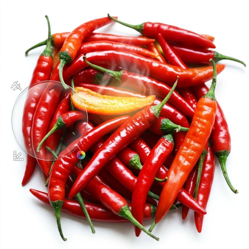 Cabai Merah Kering Aroma Tajam Wangi Kuat Utuh 4-7cm 5000-20000SHU Kualitas Ekspor Grosir