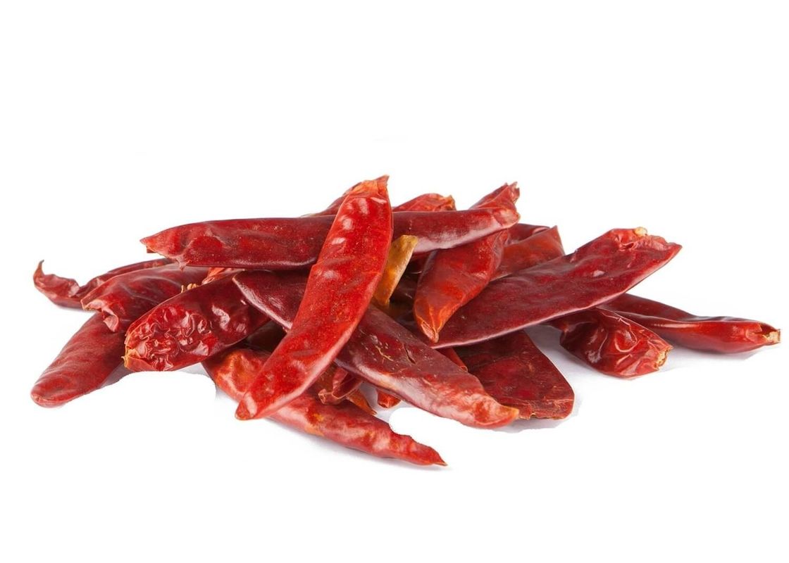 Cabe merah dengan rasa yang kuat Dipertahankan di area kering yang dingin